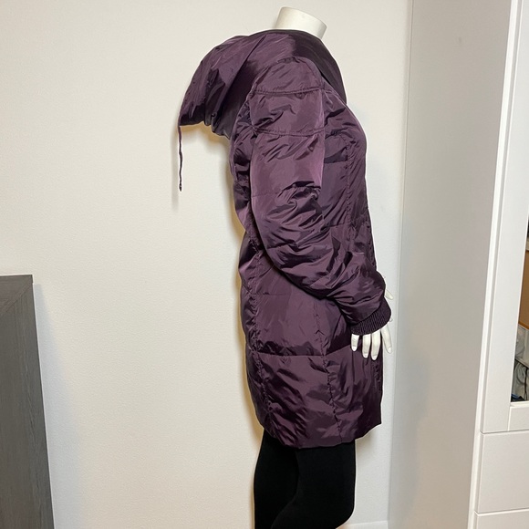 7 FOR ALL MANKIND Small Purple Puffer Jacket - Picture 5 of 16